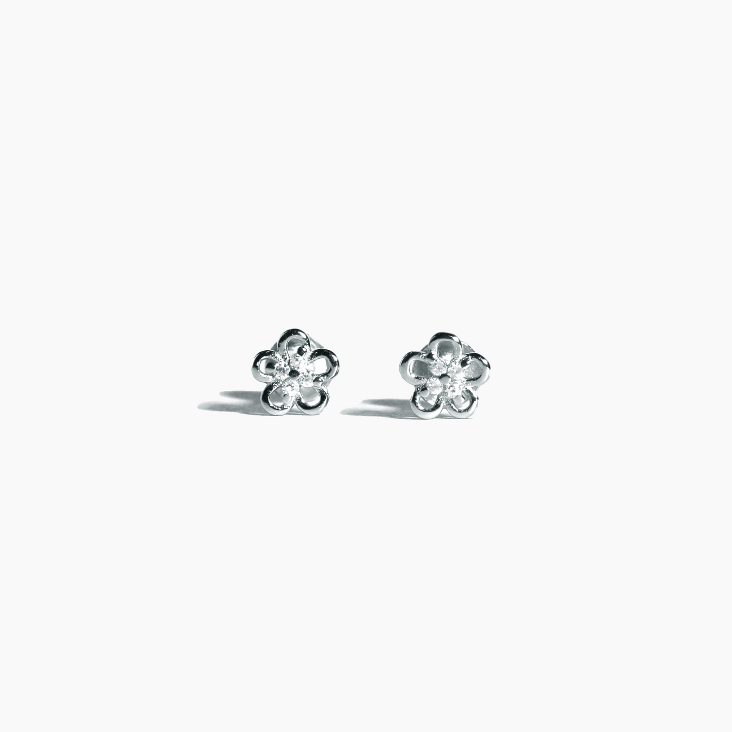 Cheery Blossom 925 Sterling Silver Studs